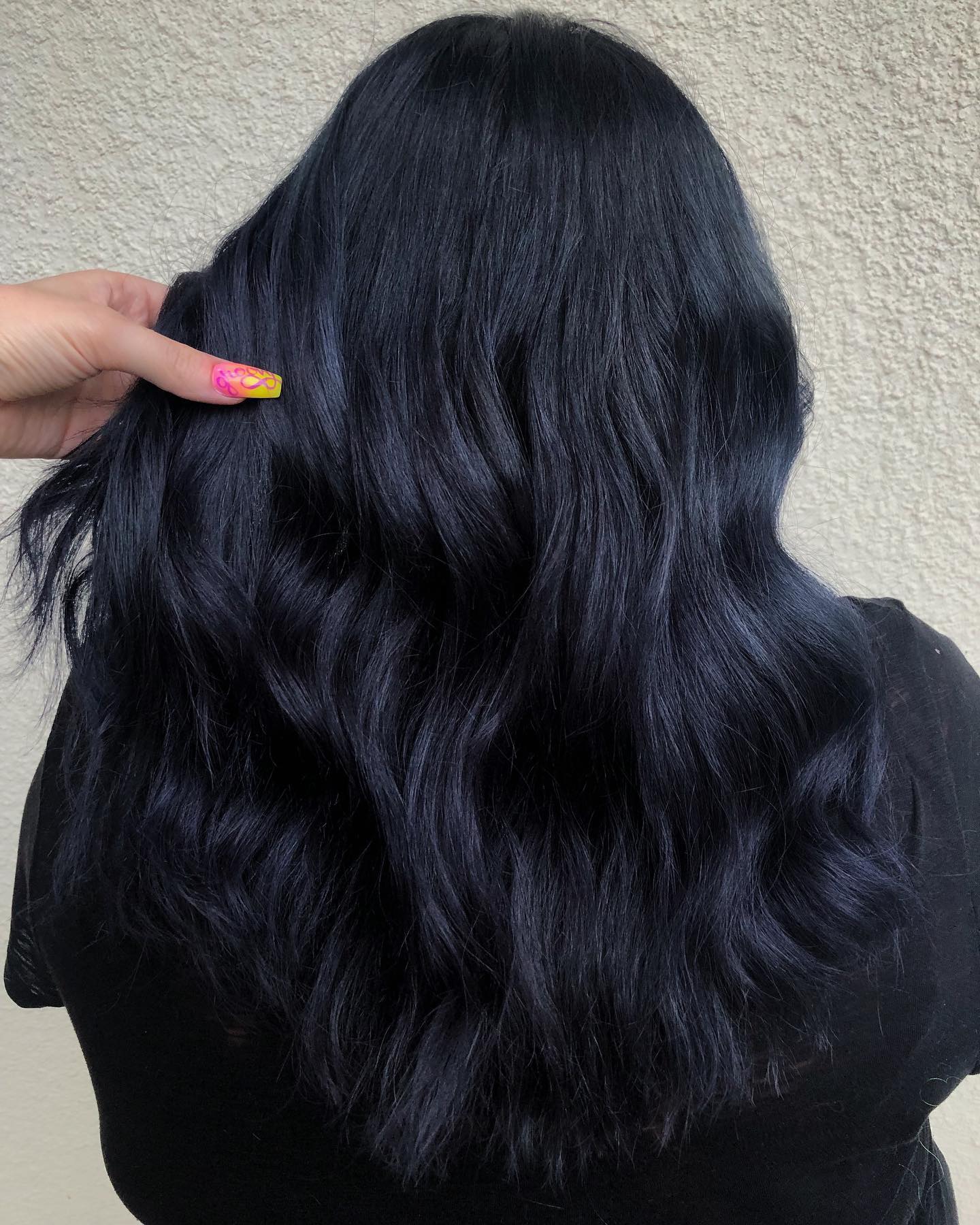Los 30 Inspiraciones De Cabello Negro Azulado Para 2024 Cabello Negro Azulado 7