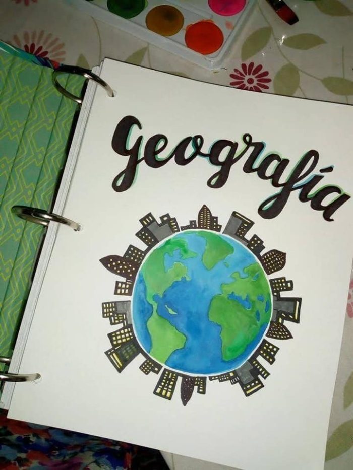 10 Creativas Ideas de Portadas para Geografía que Te Harán Brillar en Clase